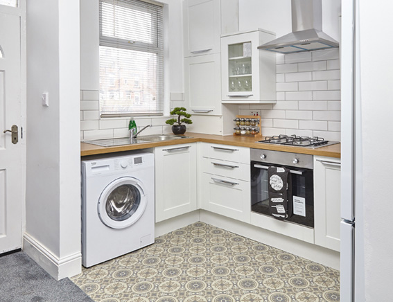 airbnb rental interior kitchen