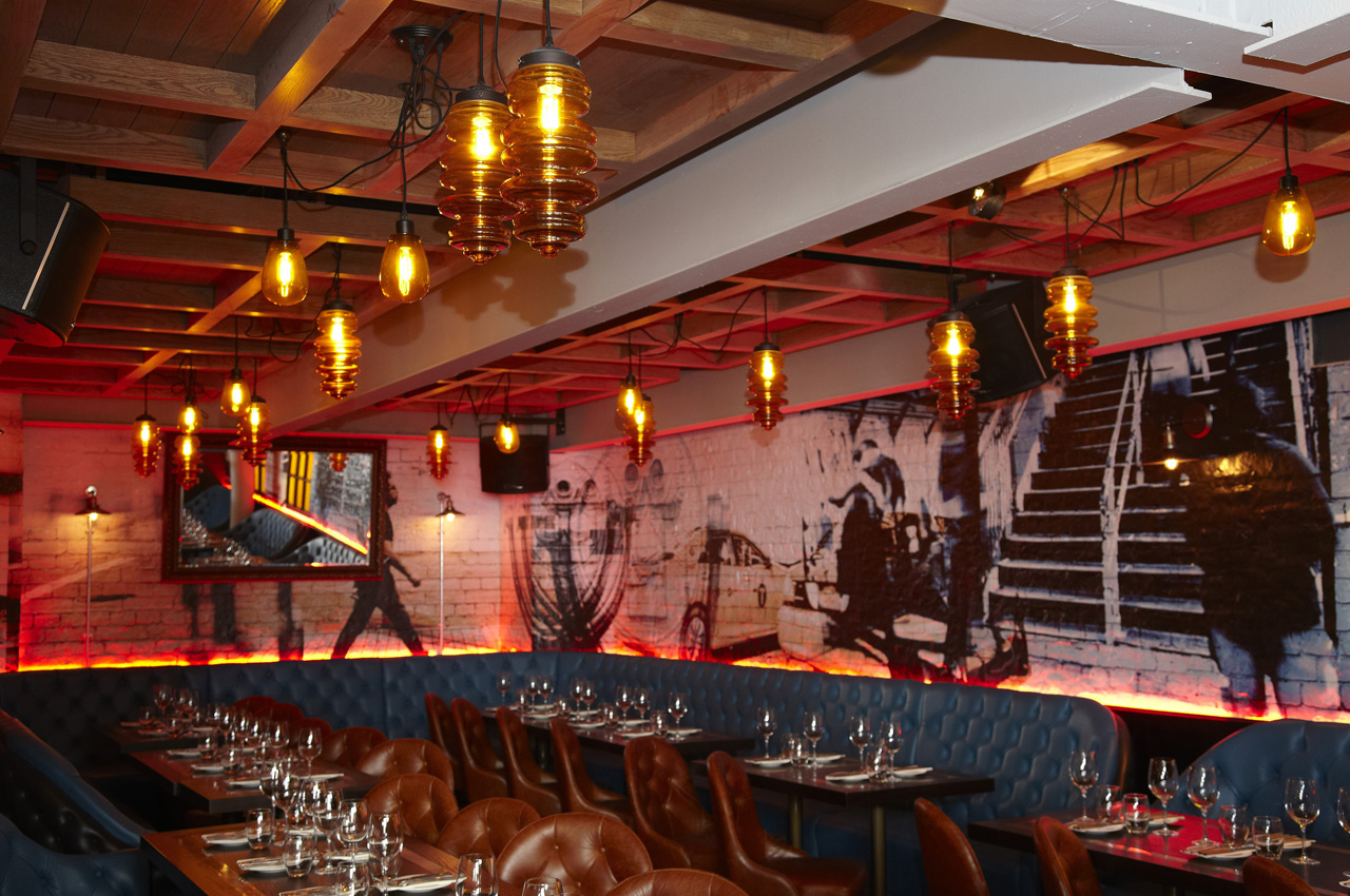 Location interior photography project in bar Leeds